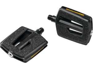 Ergotec pedalen 831 kunststof/schuurpapier zwart